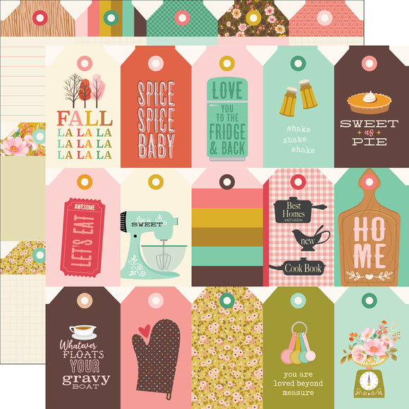 Simple Stories Cut-Outs - What's Cookin' - Tag Elements