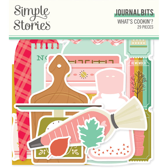 Simple Stories Bits & Pieces - What's Cookin' - Journaling