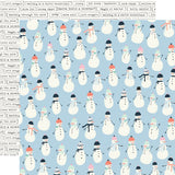 Simple Stories Papers - Winter Wonder - Brr Brr Brr - 2 Sheets