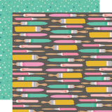 Simple Stories Papers - True Colors - Life In Color - 2 Sheets