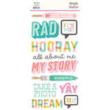 Simple Stories Foam Stickers - True Colors