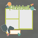 Simple Stories Die Cuts - Page Pieces - Sports - Pickleball