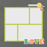 Simple Stories Die Cuts - Page Pieces - Sports - Pickleball