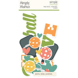 Simple Stories Die Cuts - Page Pieces - Sports - Pickleball
