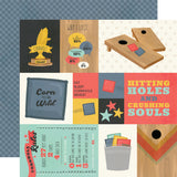 Simple Stories Cut-Outs - Sports - Cornhole Elements