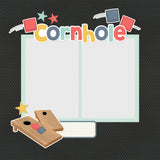 Simple Stories Die Cuts - Page Pieces - Sports - Cornhole