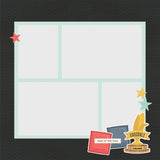 Simple Stories Die Cuts - Page Pieces - Sports - Cornhole