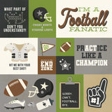 Simple Stories Cut-Outs - Sports - Football Elements