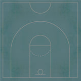 Simple Stories Papers - Sports - Basketball - Slam Dunk - 2 Sheets