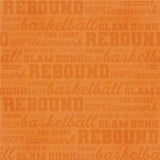 Simple Stories Papers - Sports - Basketball - Nothin' But Net - 2 Sheets