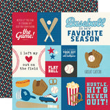 Simple Stories Cut-Outs - Sports - Baseball Elements