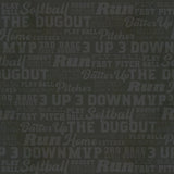 Simple Stories Papers - Sports - Softball - Changeup - 2 Sheets