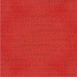 Simple Stories Papers - Sports - Hockey - Penalty Box - 2 Sheets