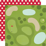 Simple Stories Papers - Sports - Golf - Tee-riffic - 2 Sheets