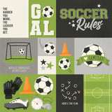 Simple Stories Cut-Outs - Sports - Soccer Elements