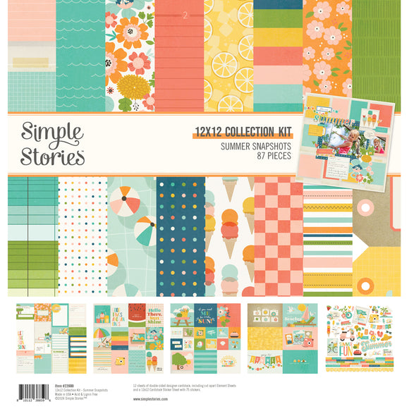 Simple Stories Collection Kit - Summer Snapshots