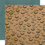 Simple Stories Papers - Simple Vintage - Scary Stories - What a Scream - 2 Sheets