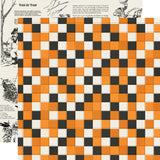 Simple Stories Papers - Simple Vintage - Scary Stories - So Ghostly - 2 Sheets