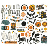 Simple Stories Bits & Pieces - Simple Vintage - Scary Stories - Icons