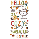 Simple Stories Foam Stickers - Cider & Donuts