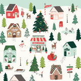 Simple Stories Papers - Santa's Village - North Pole - 2 Sheets