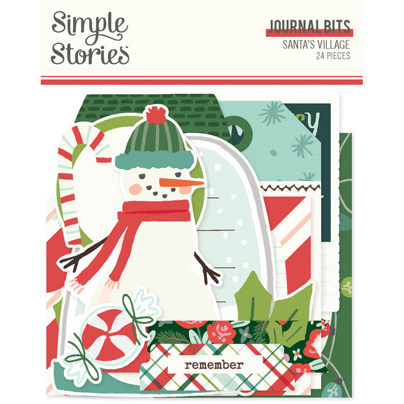 Simple Stories Bits & Pieces - Santa's Village - Journal