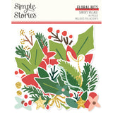 Simple Stories Bits & Pieces - Santa's Village - Floral