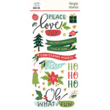 Simple Stories Foam Stickers - Santa's Village