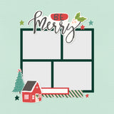 Simple Stories Die Cuts - Page Pieces - Santa's Village