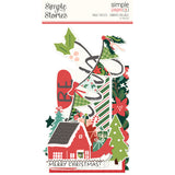 Simple Stories Die Cuts - Page Pieces - Santa's Village
