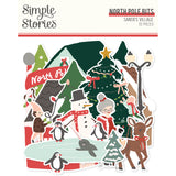 Simple Stories Bits & Pieces - Santa's Village - North Pole