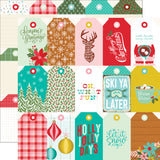 Simple Stories Cut-Outs - Snow Pine Lodge - Tag Elements