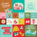 Simple Stories Cut-Outs - Snow Pine Lodge - 2x2/4x4 Elements