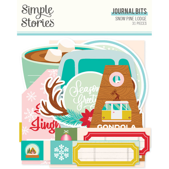 Simple Stories Bits & Pieces - Snow Pine Lodge - Journaling