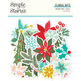 Simple Stories Bits & Pieces - Snow Pine Lodge - Floral