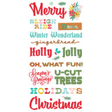 Simple Stories Foam Stickers - Snow Pine Lodge