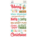 Simple Stories Foam Stickers - Snow Pine Lodge
