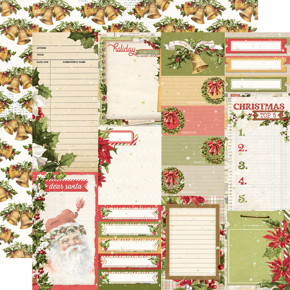 Simple Stories Cut-Outs - Simple Vintage - Yuletide - Journal Elements