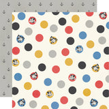 Simple Stories Papers - Say Cheese - Classic Mouse - Golly, Gee - 2 Sheets