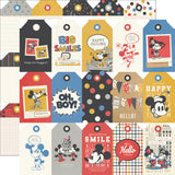 Simple Stories Cut-Outs - Say Cheese - Classic Mouse - Tag Elements