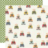 Simple Stories Papers - For the Record - Stories To Tell - 2 Sheets