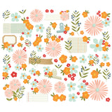 Simple Stories Bits & Pieces - For the Record - Floral
