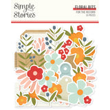 Simple Stories Bits & Pieces - For the Record - Floral