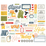 Simple Stories Bits & Pieces - For the Record - Sentiments