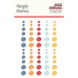 Simple Stories Enamel Dots - For the Record