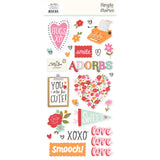 Simple Stories Foam Stickers - Heartstrings