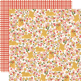 Simple Stories Papers - Say Cheese - Classic Pooh - Silly Old Bear - 2 Sheets