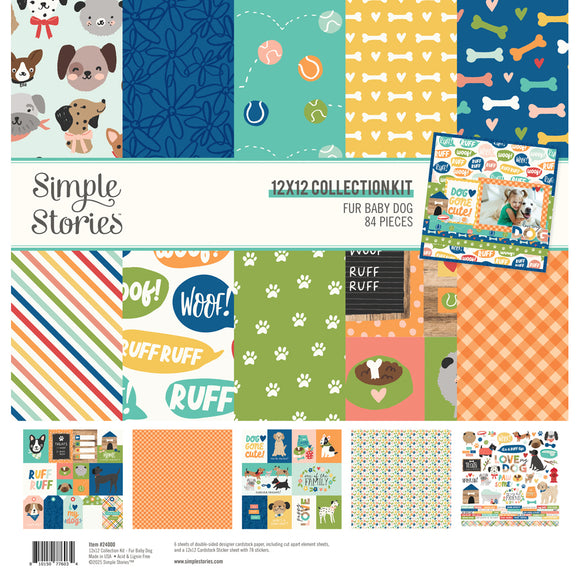 Simple Stories Collection Kit - Fur Baby - Dog
