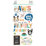Simple Stories Foam Stickers - Fur Baby - Dog