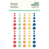 Simple Stories Enamel Dots - Fur Baby - Dog